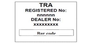 TDRA-certification-label-mark